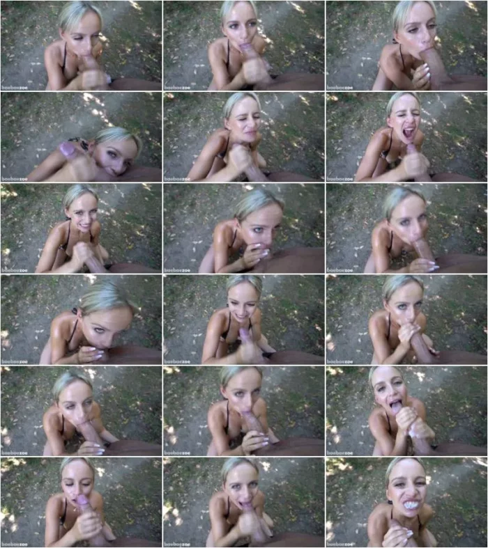 baebaezoe - NATURSEKT-DUSCHE am See! Blowjob und NS und Sperma geschluckt [FullHD 1080p] (MDH)
