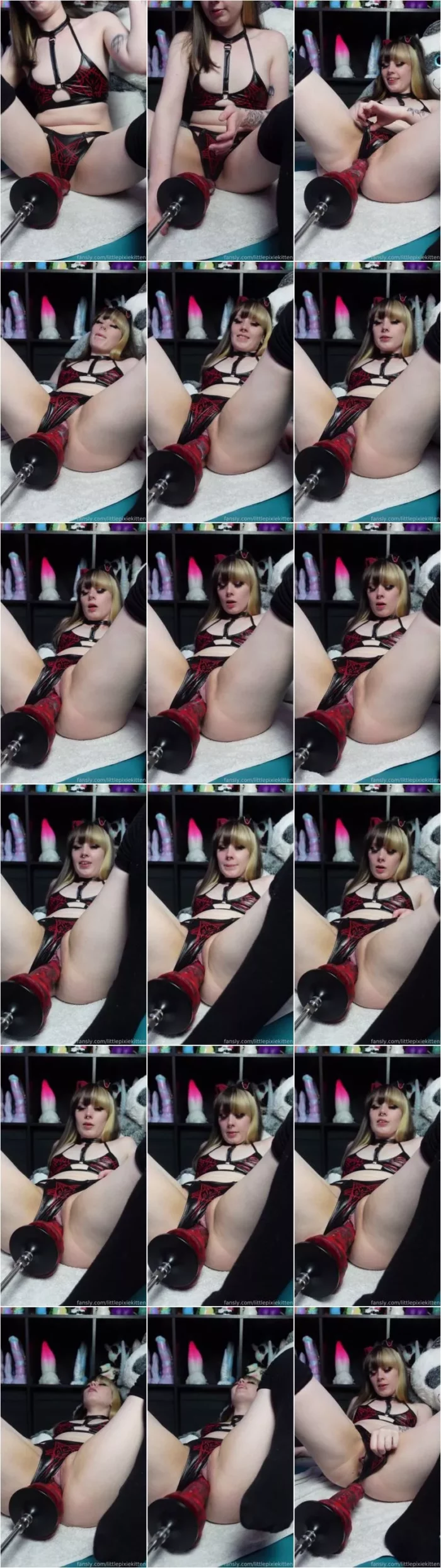 little_pixie_kitten - Video 15 [UltraHD/4K 3840p] (Dildo)