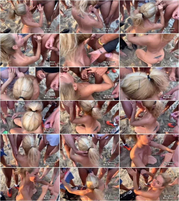 Elisa Dreams - Bukkake on the beach 2023-03-30 [FullHD 1080p] (MYM.fans)