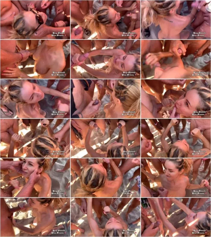 Elisa Dreams - Bukkake on the beach 2023-07-31 [FullHD 1080p] (MYM.fans)
