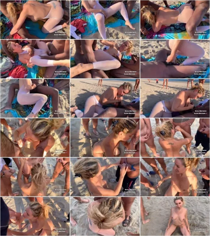 Elisa Dreams - Bukkake on the beach 2023-10-02 [FullHD 1080p] (MYM.fans)