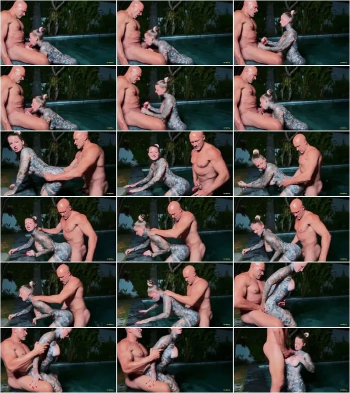 InkedLorena - Pool Quickie mit riesigem Schwanz [HD 720p] (MDH)