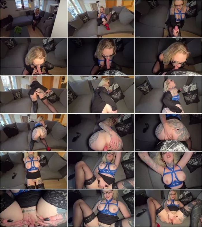 Valery_Venom - Bin ich eine MILF - Vom 18 Jahrigen AZUBI BLANK abgfickt [FullHD 1080p] (MDH)