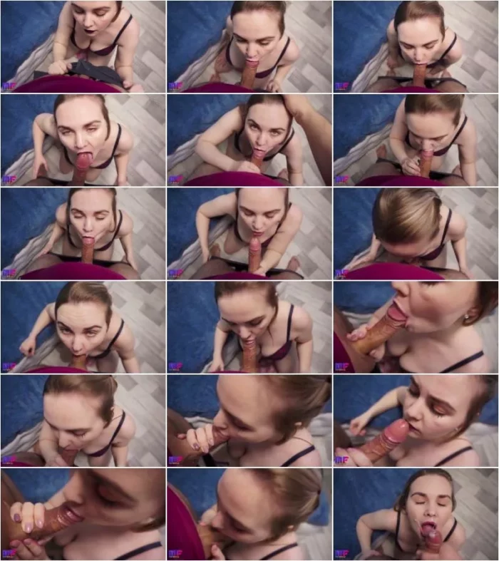Miss_Fantasy - Sinnlicher blowjob mit saftigen lippen und gesichtsbesamung [FullHD 1080p] (MDH)