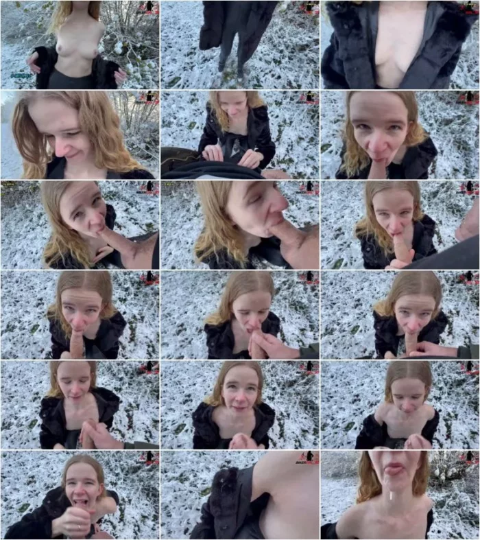 Bikergirl_97 - Facial in die Fresse im Winterwunderland [FullHD 1080p] (MDH)