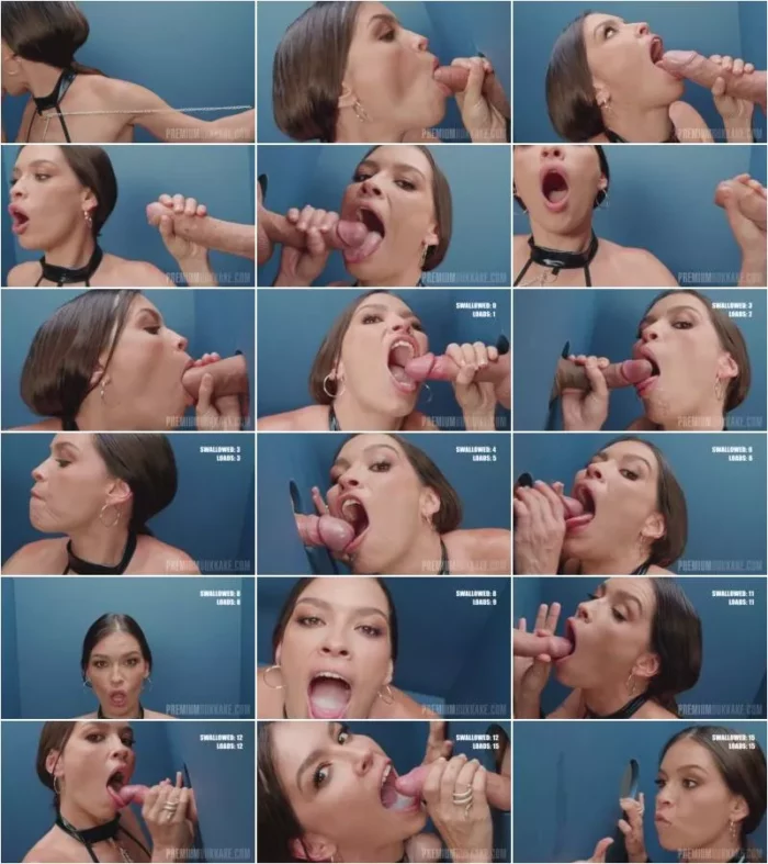 Yessica Bunny #1 - Gloryhole [FullHD 1080p] (Bukkake)