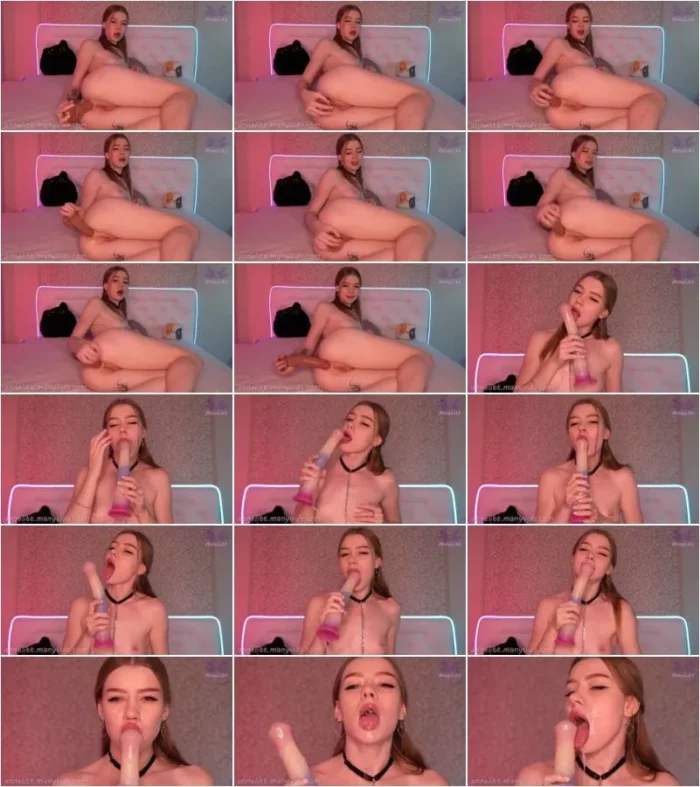 Anne Litt - Getting cum on my face after anal fucking [FullHD 1080p] (Anal Fisting)