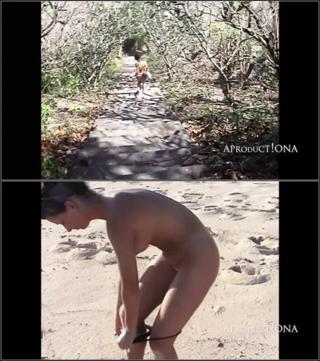 Aproduct!onA - Pissing On Each Other On The Beach [FullHD 1080p] (Pissing)