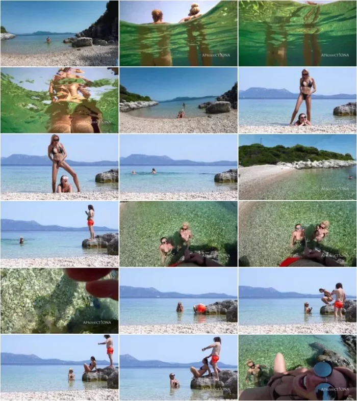 Aproduct!onA - 3 Golden Showers On The Secret Beach [UltraHD/4K 2160p] (Pissing)