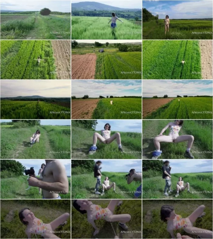 Aproduct!onA - Darcy Dark Outdoor Peeing Golden Shower [UltraHD/4K 2160p] (Pissing)