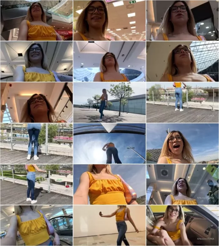 Aproduct!onA - Wetting In The Shopping Mall [UltraHD/4K 2160p] (Pissing)