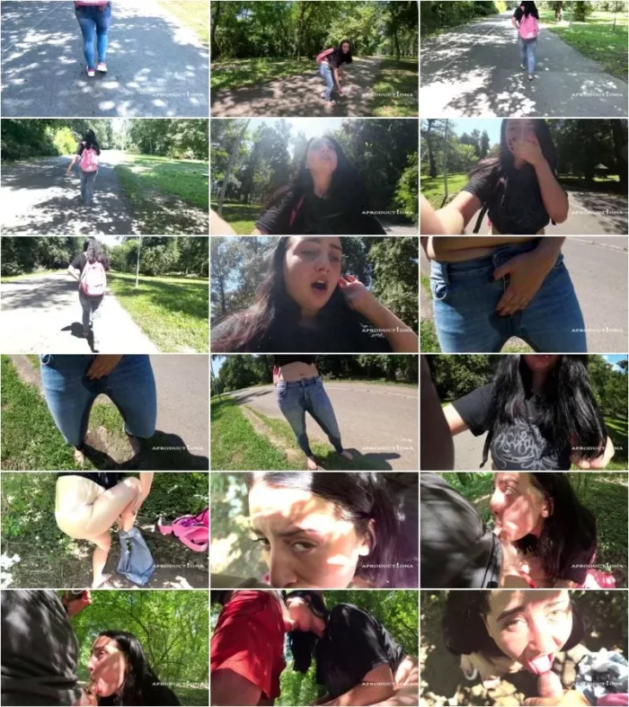 Aproduct!onA - Public Wetting and Public Blowjob 07.04.2025 [UltraHD/4K 2160p] (Pissing)