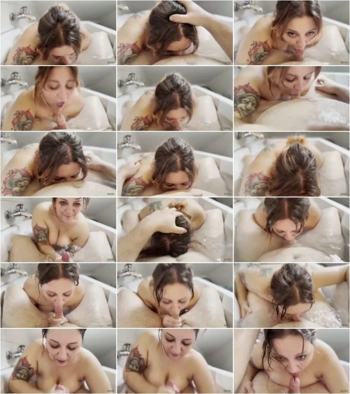 DirtyLina94 - Mein Dom druckt mich beim Blowjob in der Badewanne unters Wasser [FullHD 1080p] (MDH)