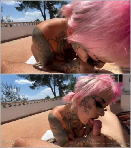 Micky-Bottenberg - Outdoor seinen Schwanz gemolken - Blowjob [HD 720p] (MDH)