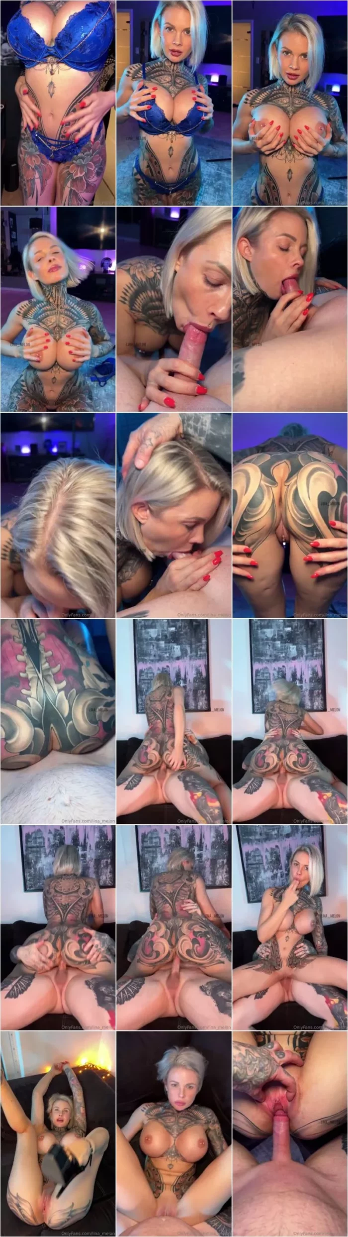 lina__melon - Dein tatowierte Luder lasst sich durchnehmen mit Cumshot vollendung [SD 1920p] (MDH)