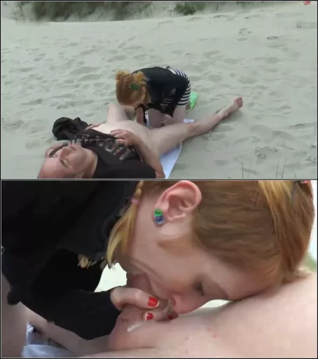 LindaLush - Stiefpapa am Strand die Eier geleert [HD 720p] (MDH)