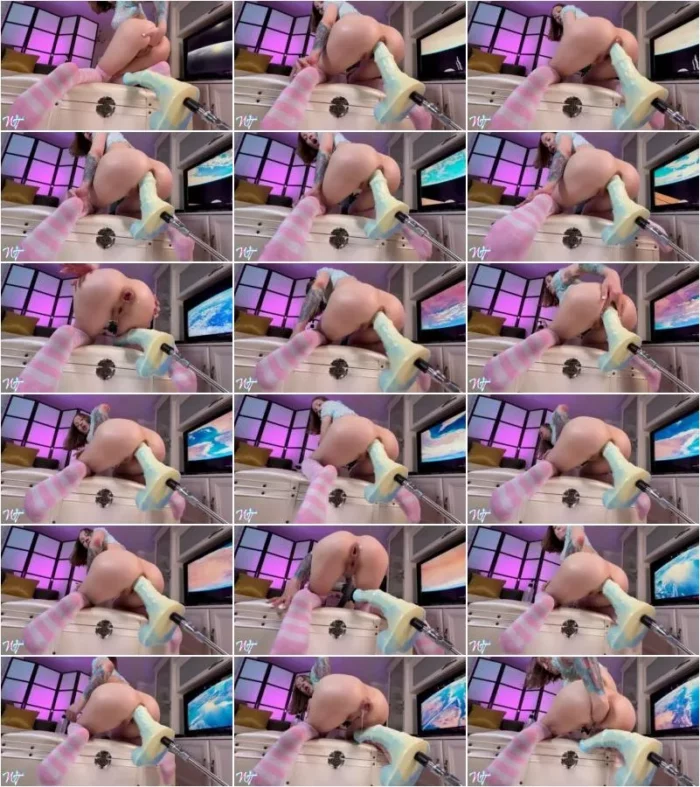 WildTali - Horse Dildo Fills my Ass to a Creampie [FullHD 1080p] (Dildo)