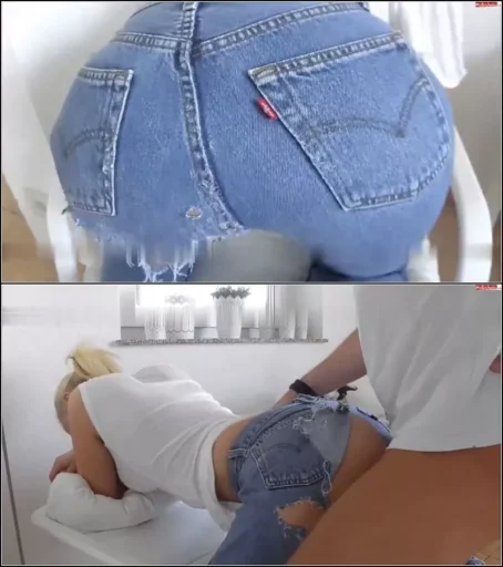 Lara-CumKitten - Jeans aufgerissen - Durchgefickt mit Cumshot [HD 720p] (MDH)