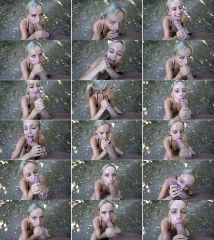 baebaezoe - Geiler Outdoor Blowjob im Wald [HD 720p] (MDH)
