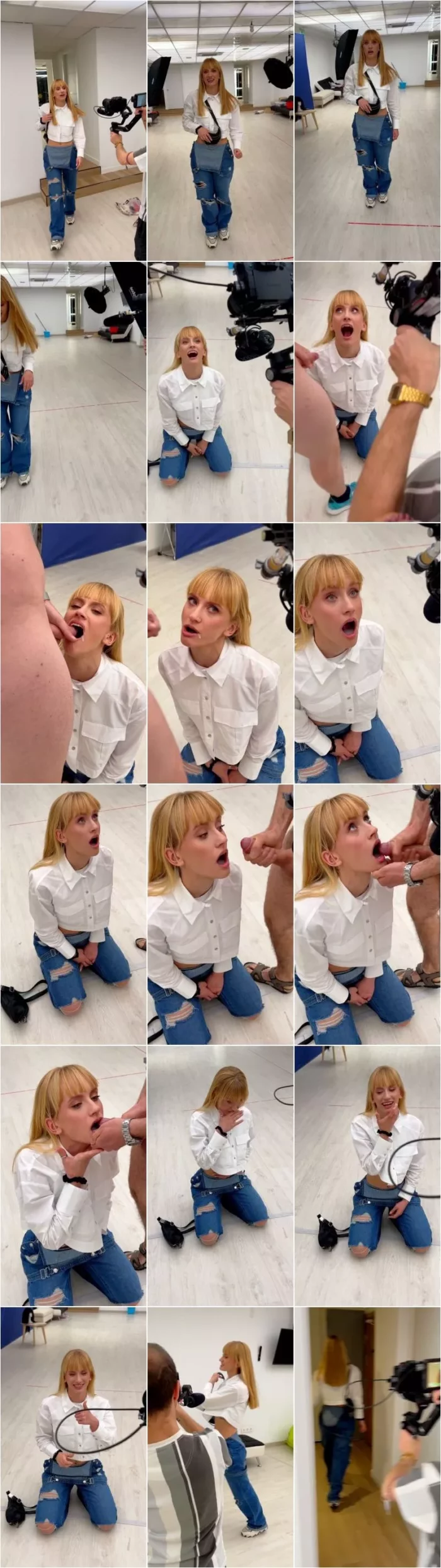 Rocio - Behind The Scenes Goodbye Cumshot [SD 1920p] (Bukkake)