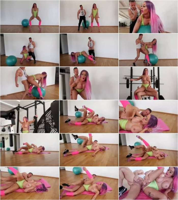 Cathy_B - Mein Fitnesstrainer zerfickt mich beim Training [HD 720p] (MDH)