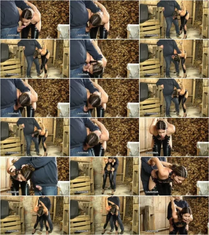 JulietteA - Blowjob Und Von Hinten Gefickt Im Catsuit [HD 720p] (MDH)