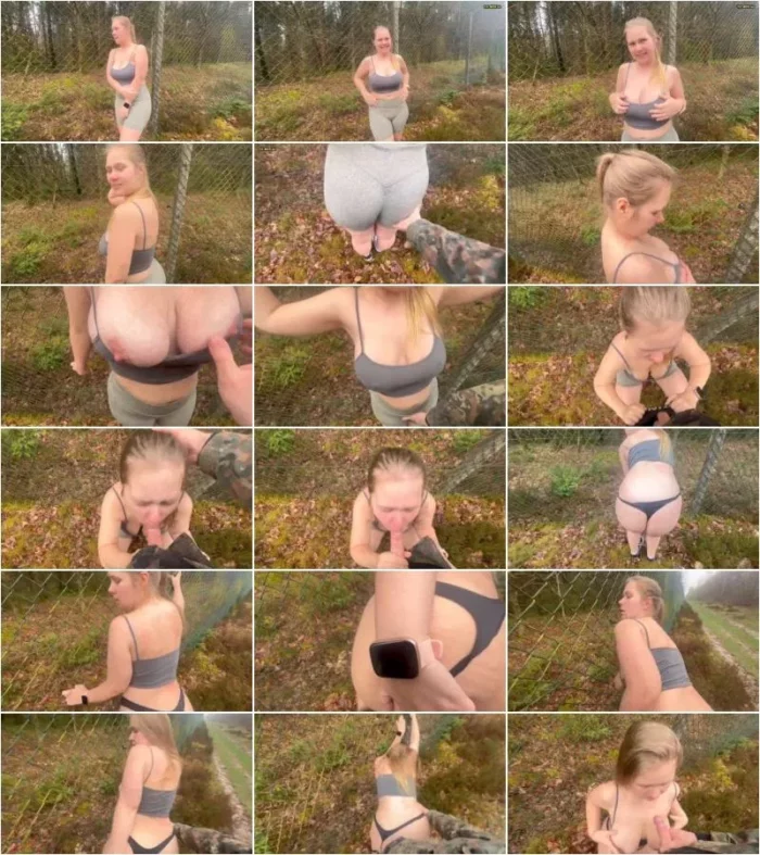 Maja-Meer - Verbotene Blicke - Schneller Quickie am Kasernenzaun [FullHD 1080p] (MDH)