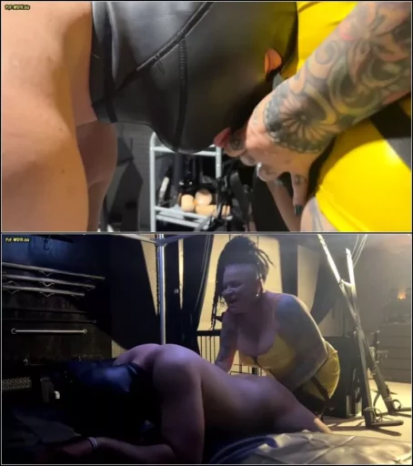 Domina_Dark - Bose mami - Sklaven pegging mit dem StrapOn [FullHD 1080p] (MDH)