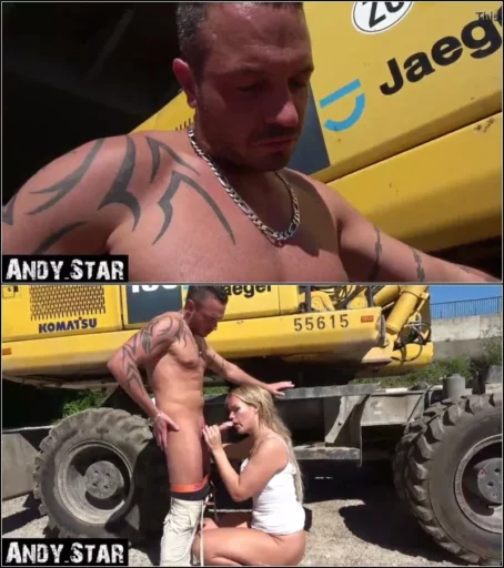 Andy-Star - Baustellenhure in die Fotze gespritzt [HD 720p] (MDH)