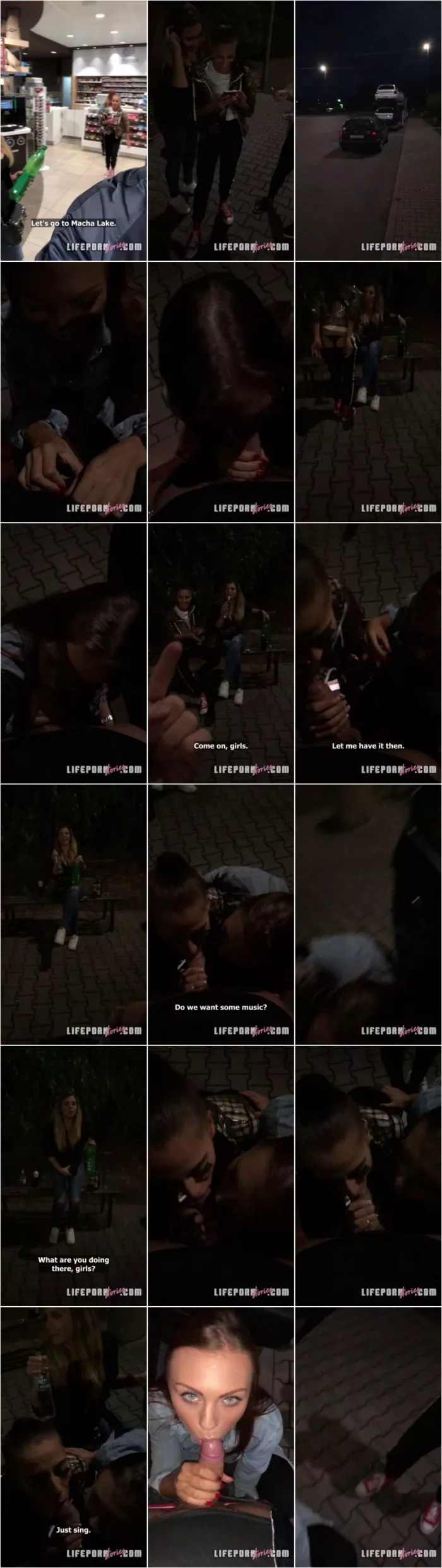 Evelina Dellai - Story 5 Gas Station Blowjob [SD 1920p] (Life Porn Stories)