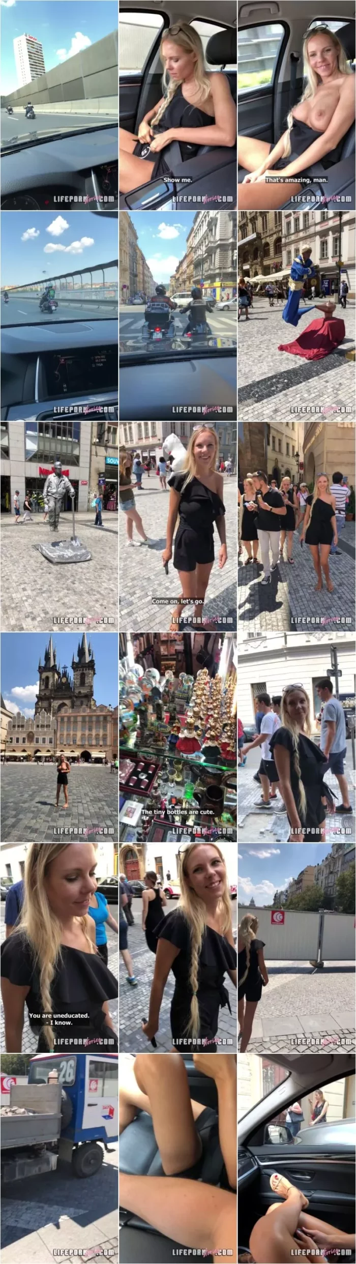 Florane Russell - Story 2 Big Tits Heading To Prague [SD 1920p] (Life Porn Stories)