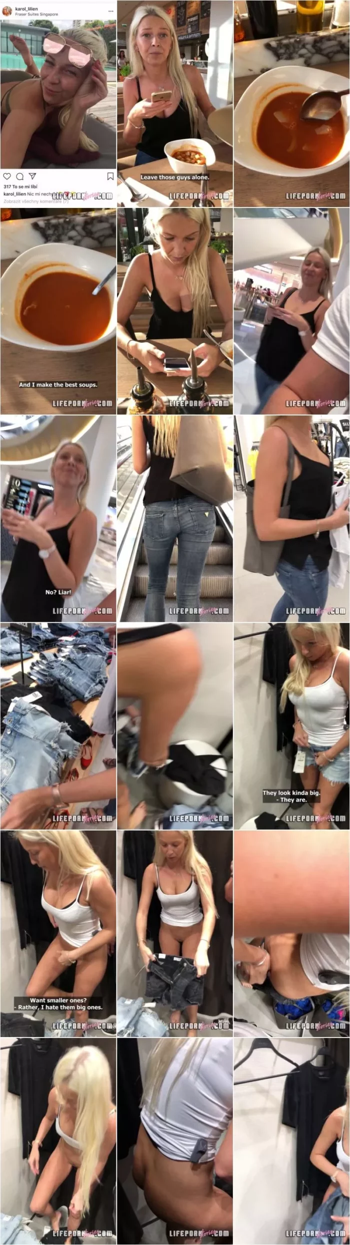Karol Lilien - Story 2 Shopaholic Karol [SD 1920p] (Life Porn Stories)