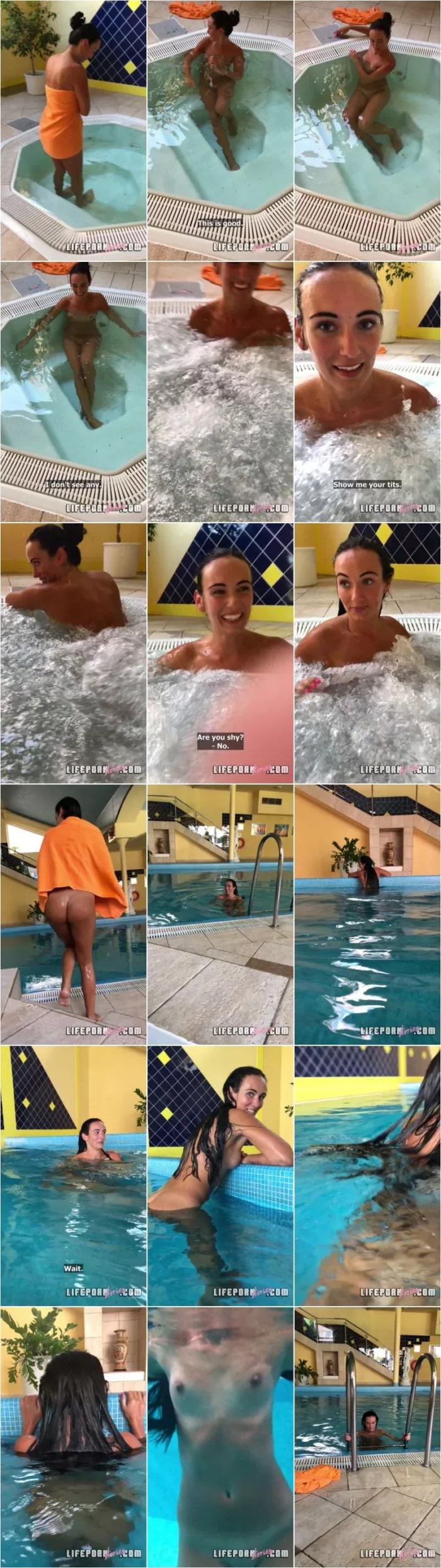 Lucy Newton - Story 2 Little Public Pool Mermaid [SD 1920p] (Life Porn Stories)