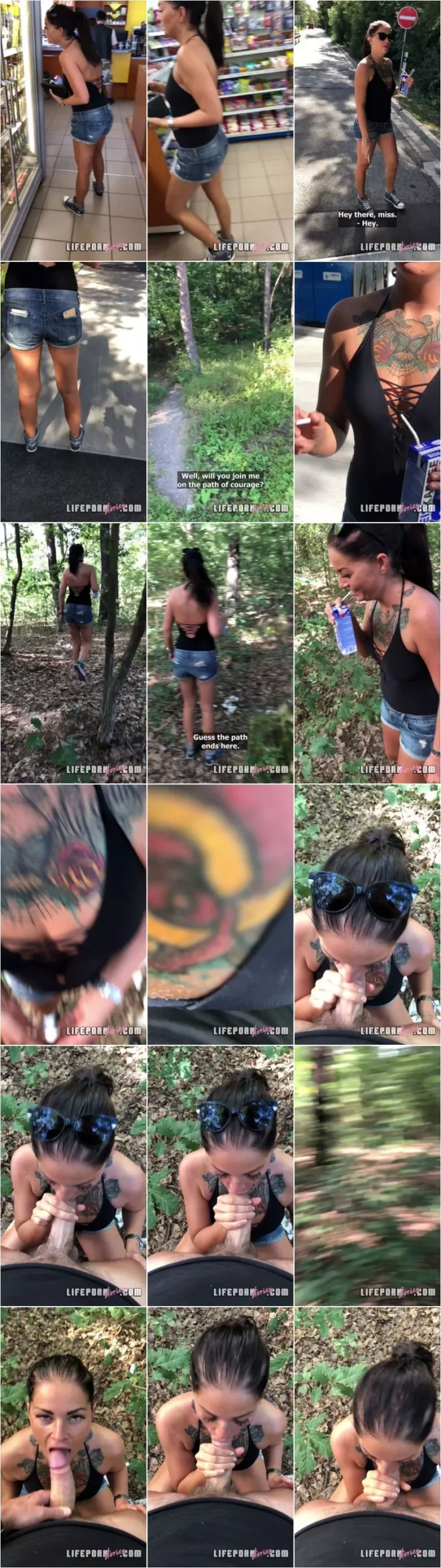 Niki Vaggini - Story 8 Outdoor Blowjob [SD 1920p] (Life Porn Stories)