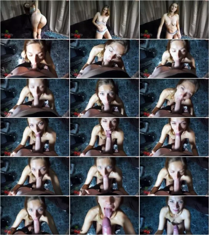 ClaaryCherry - WAS fur Sacksahne raus holen ohne Hande [HD 720p] (MDH)