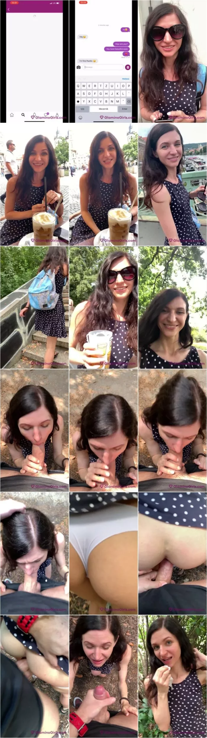 Lina Arian Joy - Video 1 Enjoys Sexy In The Park [SD 1920p] (Glamino Girls)