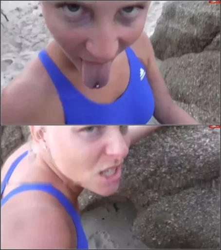 Lara-CumKitten - Wahnsinns Quickie im Badeanzug [HD 720p] (MDH)