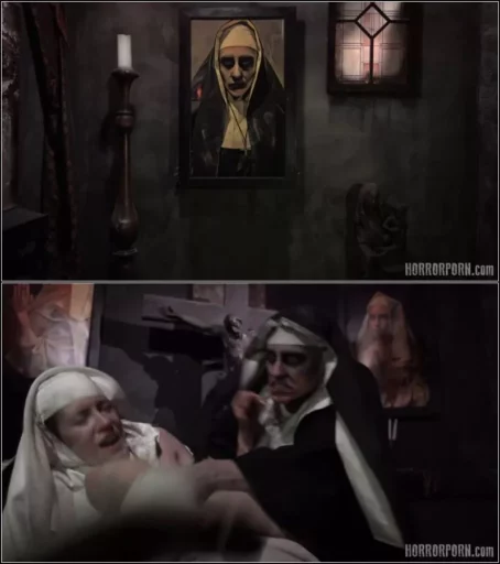 Anna de Ville, Brittany Bardot - Damned Nun [FullHD 1080p] (Horror Porn)
