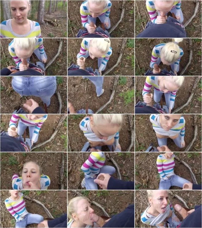 Lara-CumKitten - Dirty Blowjob mit mega krassem Facial POV [HD 720p] (MDH)