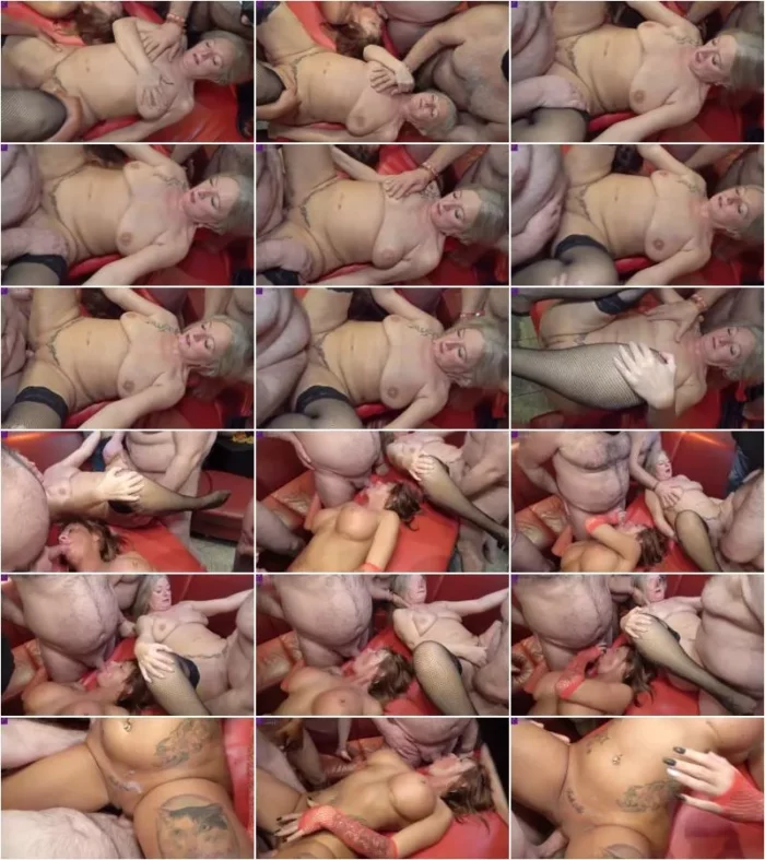 RosellaExtrem - Diana Love und RosellaExtrem, hart gefickt bei einem AO-GangBang Teil 8 [HD 720p] (MDH)