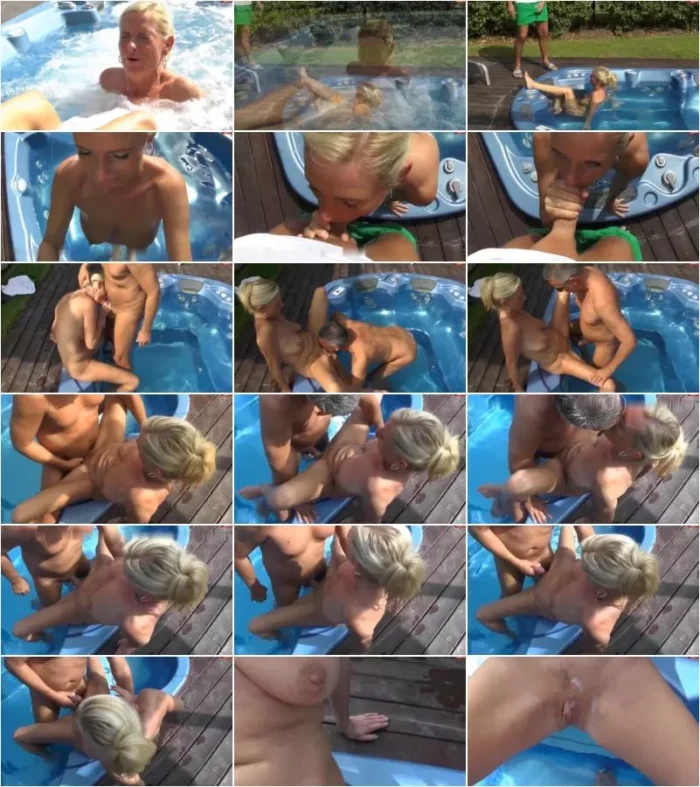 Dirty-Tina - Outdoor im Jacuzzi gefickt [HD 720p] (MDH)
