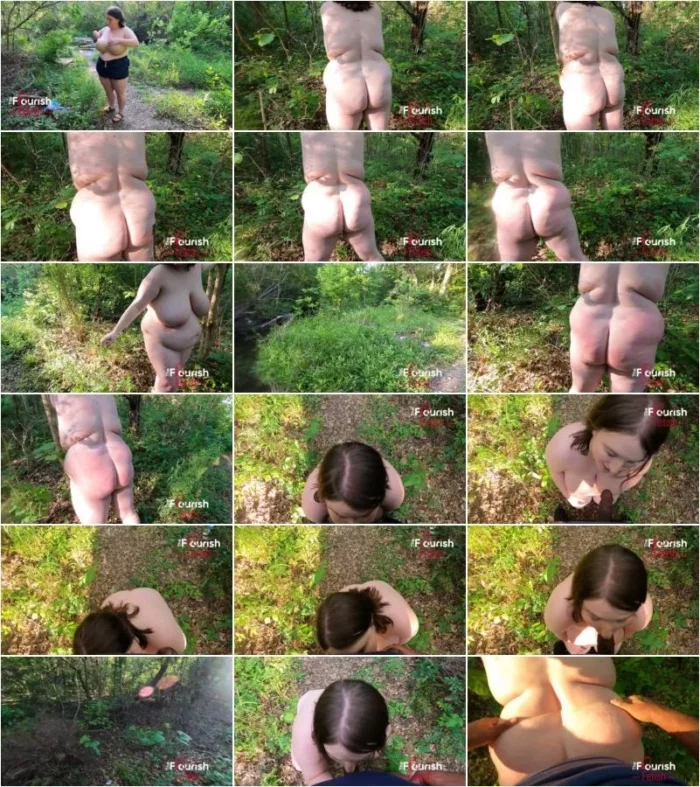 MISSY DEEP - OUTDOOR NATURE BDSM OF BBW MISSY DEEP [FullHD 1080p] (Interracial)