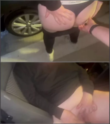 Saskialove87 - Nach dem Kino im Auto im Parkhaus einen Creampie bekommen [FullHD 1080p] (MDH)