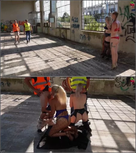 Lea_Kirsch - Verbotene Sperma Spiele im Lost Place - BLOWJOB-Challenge - Wer bringt die Warter zum AB-Spritzen [FullHD 1080p] (MDH)