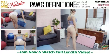 Natalie - Pawg Definition - SS-720 (08.03.2025) [FullHD 1080p] (SportySlut)