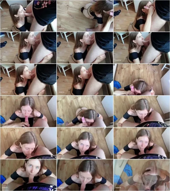Dvabitch - Sie lutscht de Schwanz und bekam das Sperma uber ihr Gesicht [FullHD 1080p] (MDH)