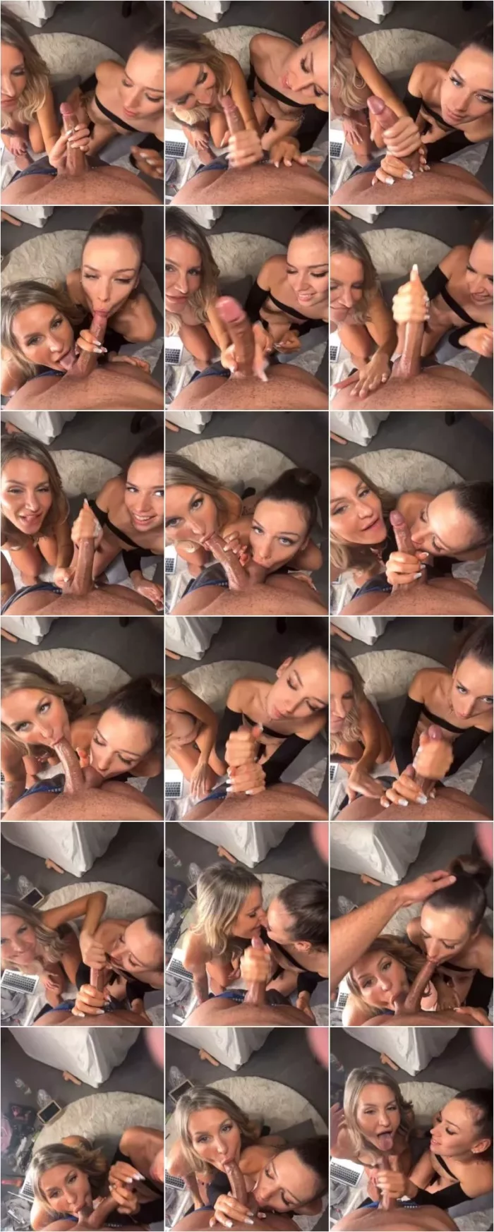 HopeHeaven - Doppel Blowjob mit meiner sussen Freundin Jasmine [SD 1110p] (MDH)