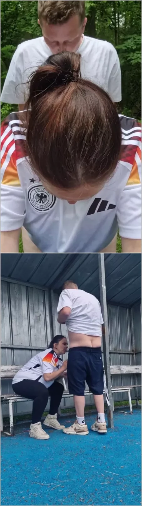 Saskialove87 - Schwangere deutsche Fussballmutter fickt im 9 Monate ausserhalb [SD 1920p] (MDH)