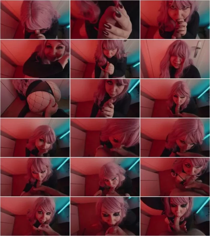 slaveclairebear - Blowjob Session - POV mit Schlagen [FullHD 1080p] (MDH)