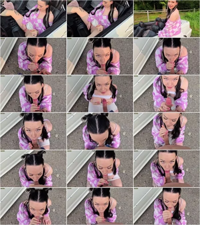 Cassandra-Clasen - Das erste Mal am Parkplatz geblasen - Fremder Typ spritzt mir in den Mund [FullHD 1080p] (MDH)
